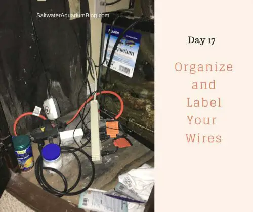 Organize and label wires